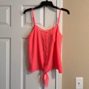 Coral tank top